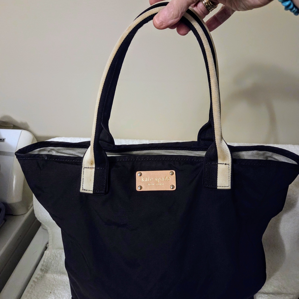 Kate Spade Black Tote Bag Pre Loved